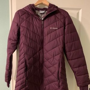Women’s Columbia puffy jacket